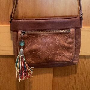 Leather Crossbody Bag by The Sak